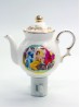 Porcelain Teapot Night Light With Gift Box